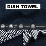 Microfiber two side towel